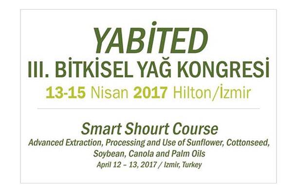 YABİTED 3. Bitkisel Yağlar Kongresi