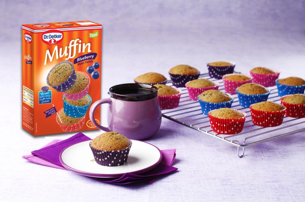 Dr. Oetker’den Bir İlk Daha; Blueberry Muffin!