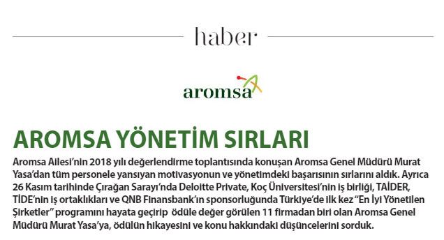 Aromsa Yönetim Sırları