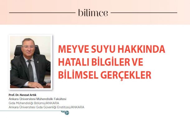 Meyve Suyu Hakkında Hatalı Bilgiler Ve Bilimsel Gerçekler