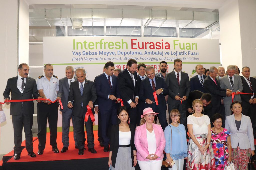 Yaş Meyve Sebze Sektörünün Tek Fuarı Interfresh Eurasia kapılarını açtı