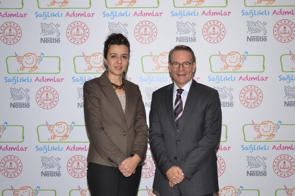 Millî Eğitim Bakanlığı ile Nestlé’nin birlikte yürüttüğü Sağlıklı Adımlar Projesi erişimi ikiye katladı