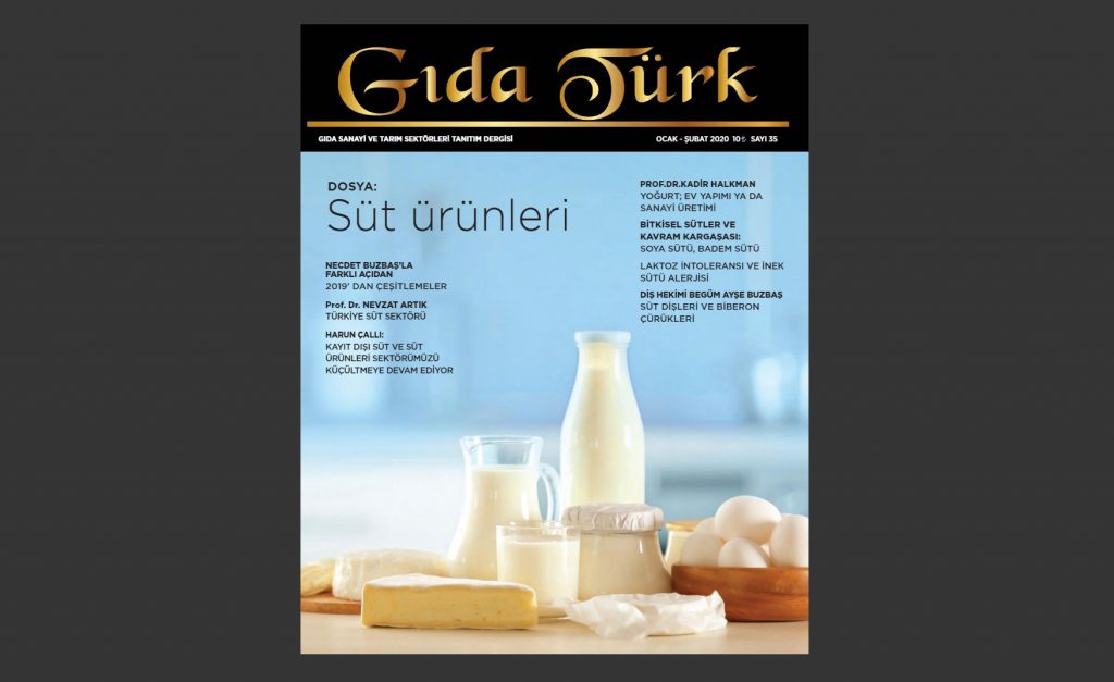 Gıda Türk Dergisi Ocak Şubat 2020
