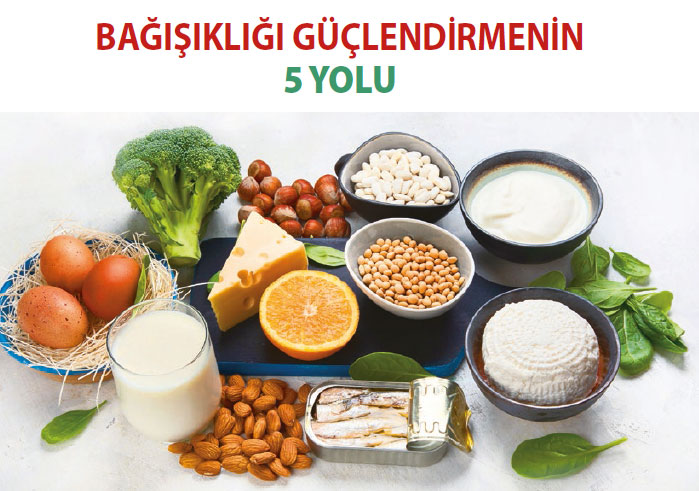 Bağışıklığı Güçlendirmenin 5 Yolu