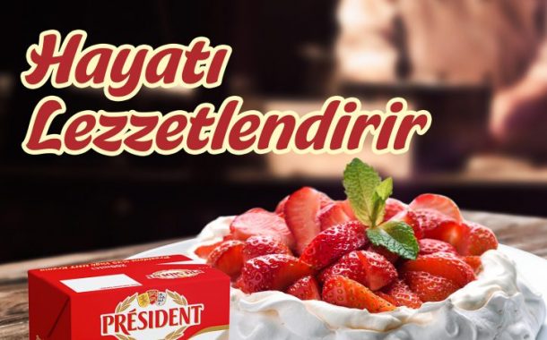 Président, dünya standartlarındaki kremasını  Türkiye pazarına sunuyor