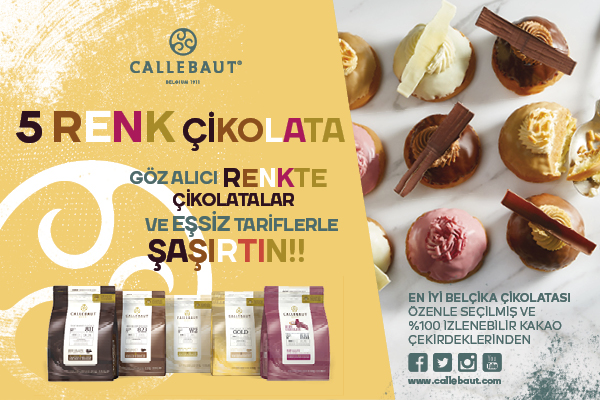 Callebaut 5 Renk Çikolata