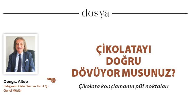 ÇİKOLATAYI DOĞRU DÖVÜYOR MUSUNUZ?