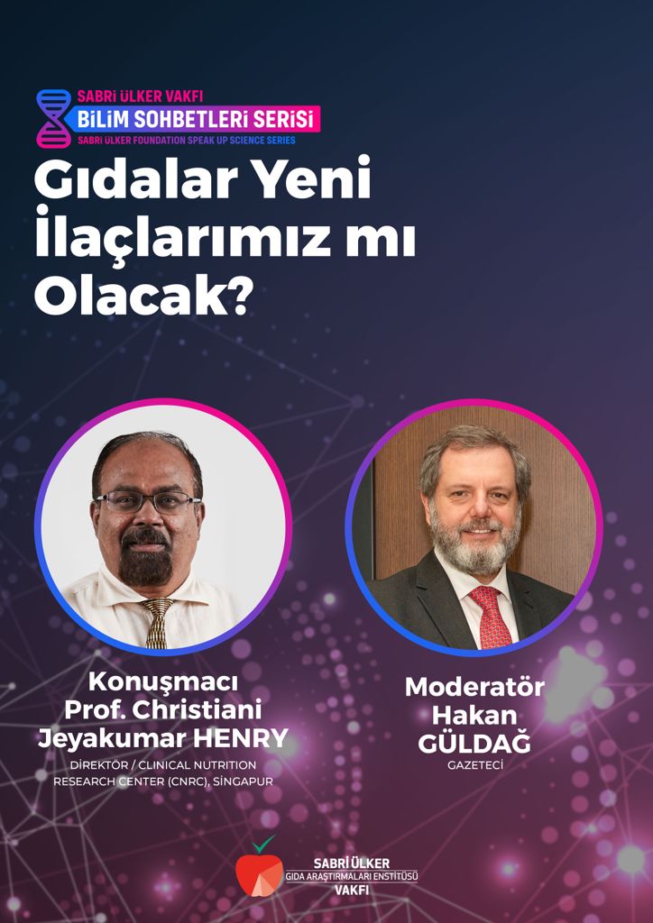 ‘Sabri Ülker Vakfı ile Bilim Sohbetleri Serisi’ Gıda Bilimcisi ve Beslenme Uzmanı Christiani Jeyakumar Henry ile Başlıyor