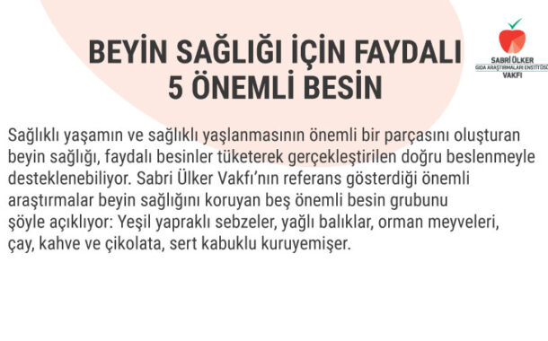 BEYİN SAĞLIĞI İÇİN FAYDALI 5 ÖNEMLİ BESİN