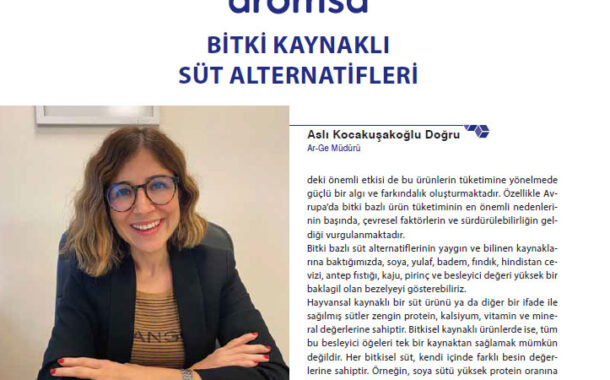 BİTKİ KAYNAKLI SÜT ALTERNATİFLERİ