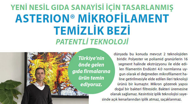 ASTERION® MİKROFİLAMENT TEMİZLİK BEZİ