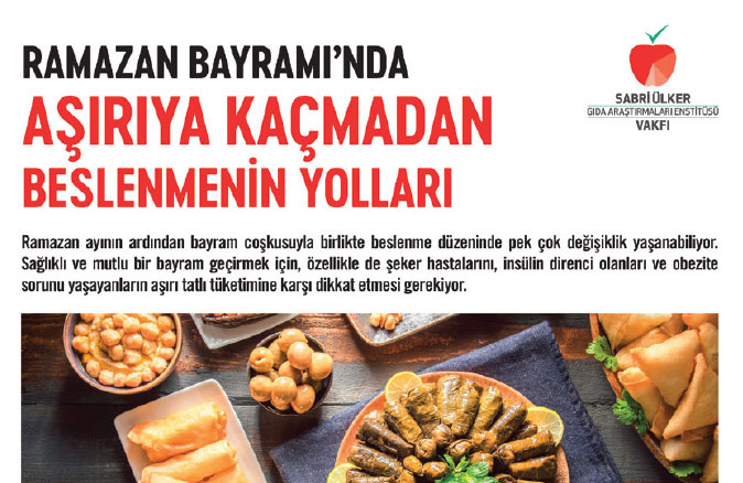 Ramazan Bayramı'nda Aşırıya Kaçmadan Beslenmenin Yolları