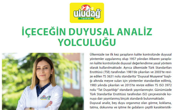 İÇECEĞİN DUYUSAL ANALİZ YOLCULUĞU