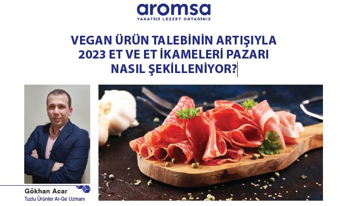 VEGAN ÜRÜN TALEBİNİN ARTIŞIYLA 2023 ET VE ET İKAMELERİ PAZARI NASIL ŞEKİLLENİYOR?