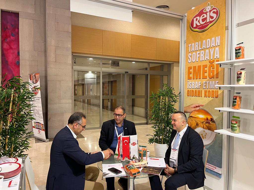 Reis Gıda, Global Food Meetings Istanbul’da Türkiye’nin Bakliyat Kalitesini Dünyaya Duyurdu