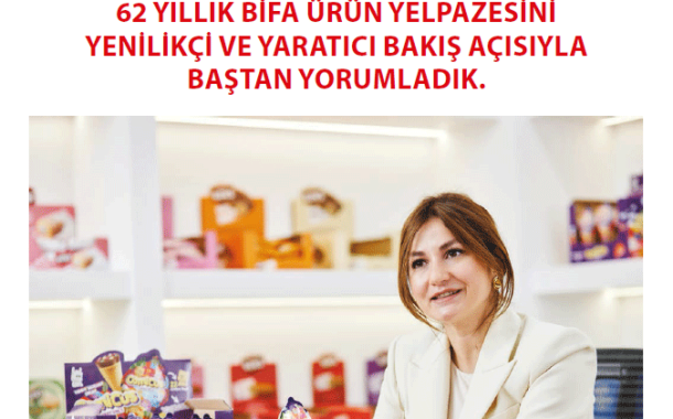 BİFA 3. KUŞAK YÖNETİCİSİ NAZLI BABAOĞLU SANCAR: 62 YILLIK BİFA ÜRÜN YELPAZESİNİ YENİLİKÇİ VE YARATICI BAKIŞ AÇISIYLA BAŞTAN YORUMLADIK.