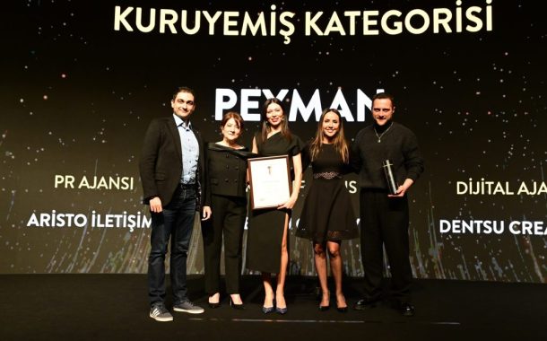 Kuruyemiş sektöründe “Yılın İtibarlısı” yine Peyman
