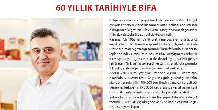 60 YILLIK TARİHİYLE BİFA