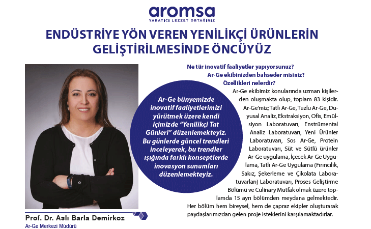 ENDÜSTRİYE YÖN VEREN YENİLİKÇİ ÜRÜNLERİN GELİŞTİRİLMESİNDE ÖNCÜYÜZ