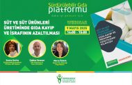 Sektörel Gıda Atığı ve İsrafını Önleme Kılavuzları Webinar Serisi Başlıyor!