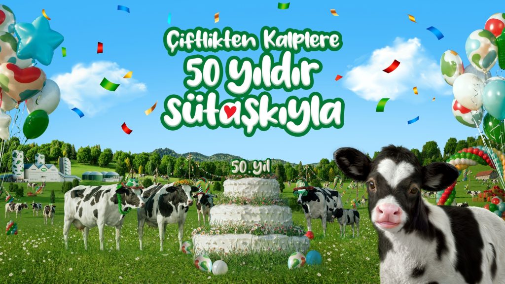 Sütaş, 50. Yıl Coşkusunu “Çiftliklerden Kalplere” Taşıyor