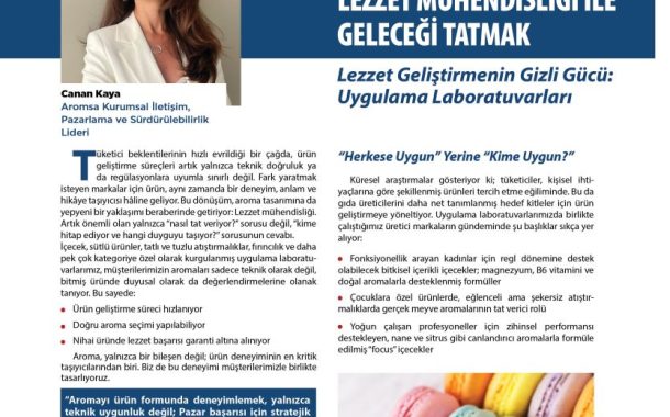 Lezzet Mühendisliği ile Geleceği Tatmak