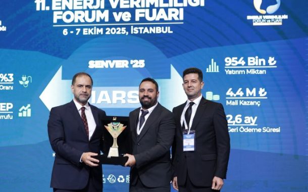 Marsa’nın “Tesis İçinde Buhar Verimliliği” projesine ödül