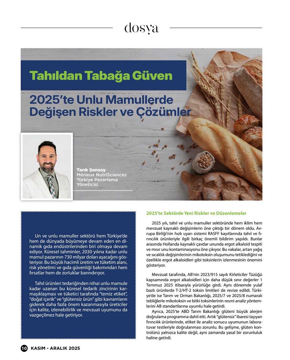Tahıldan Tabağa Güven