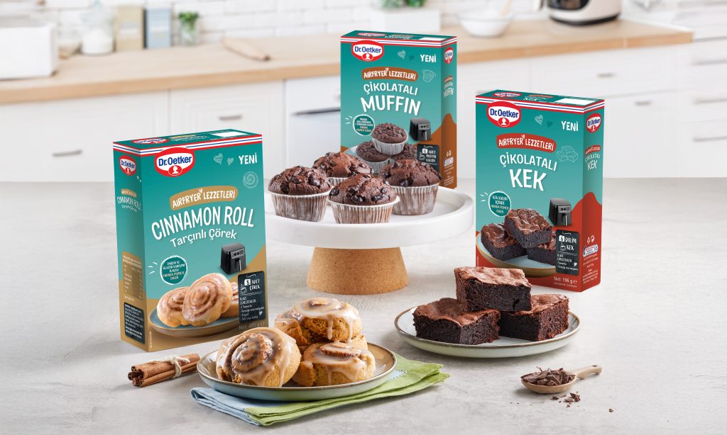 Dr. Oetker’den Mutfağınıza Yeni Bir Deneyim: Airfryer Lezzetleri Serisi!