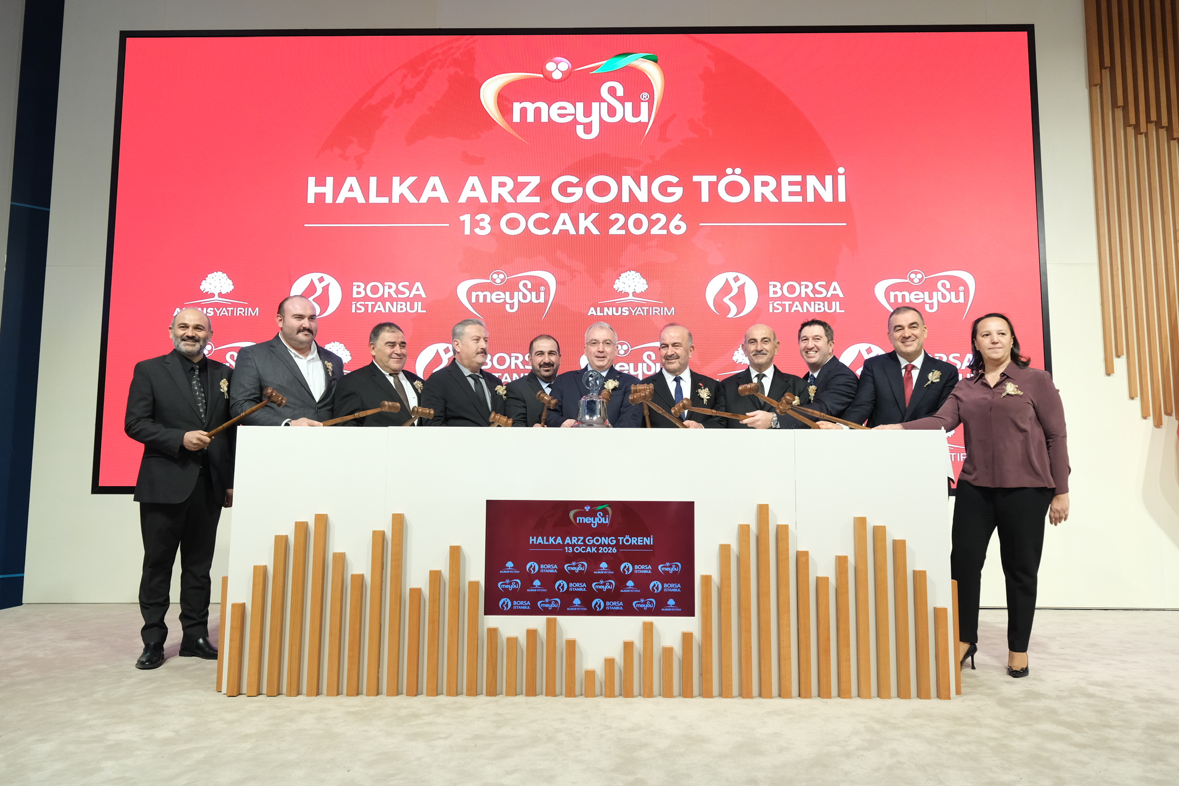 Borsa İstanbul’da Gong  Meysu için Çaldı