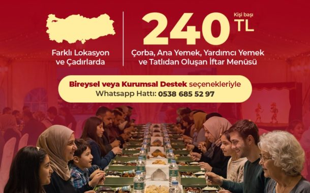 Ramazan’da Aynı Sofrada Buluşuyoruz: “Bir Sofra da Sen Kur” ile Dayanışma Büyüyor