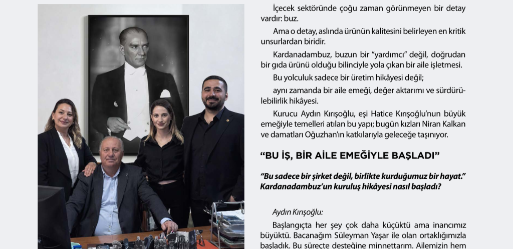 Buz: Görünmeyen ama en kritik gıda ürünü