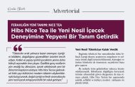 Ferhalığın Yeni Tanımı: Nicetea
