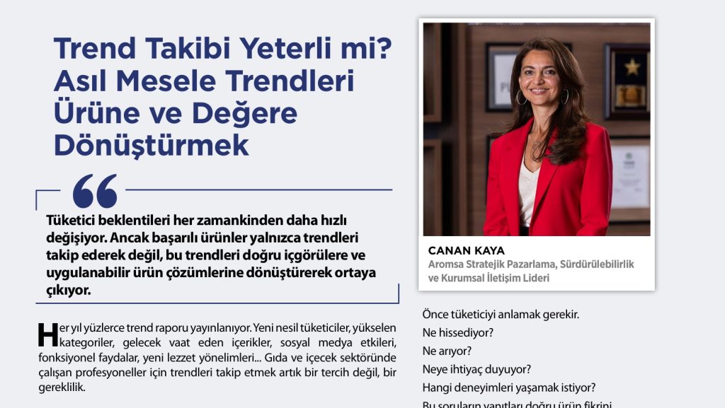 Trend Takibi Yeterli mi? Asıl Mesele Trendleri Ürüne ve Değere Dömüştürmek