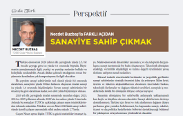 SANAYİYE SAHİP ÇIKMAK