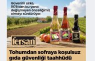 Tohumdan sofraya koşulsuz gıda güvenliği taahhüdü