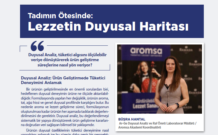 Tadımın Ötesinde: Lezzetin Duyusal Haritası