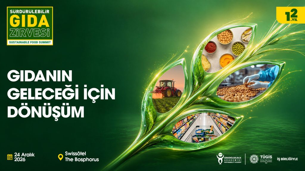 Gıda Sektörünün Nabzı 12. Sürdürülebilir Gıda Zirvesi’nde Atacak